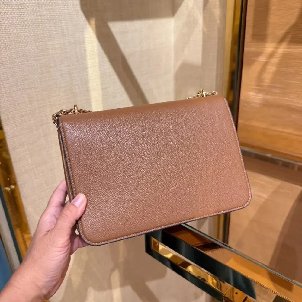 NEW‼️Tory Burch Britten Small Shoulder Bag 171522 $550 Forest Brown